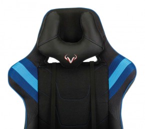 Кресло игровое Бюрократ VIKING 4 AERO BLUE черный/синий в Пуровске - purovsk.ok-mebel.com | фото 6