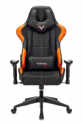 Кресло игровое Бюрократ VIKING 5 AERO ORANGE черный/оранжевый в Пуровске - purovsk.ok-mebel.com | фото 3