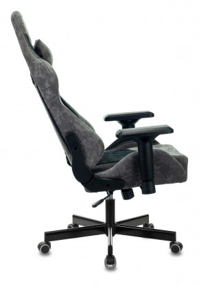 Кресло игровое Бюрократ VIKING 7 KNIGHT B FABRIC черный в Пуровске - purovsk.ok-mebel.com | фото 2