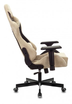 Кресло игровое Бюрократ VIKING 7 KNIGHT BR FABRIC коричневый/бежевый в Пуровске - purovsk.ok-mebel.com | фото 2
