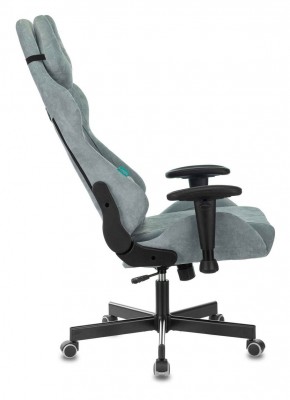 Кресло игровое Бюрократ VIKING KNIGHT LT28 FABRIC серо-голубой в Пуровске - purovsk.ok-mebel.com | фото 2