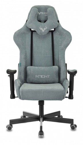 Кресло игровое Бюрократ VIKING KNIGHT LT28 FABRIC серо-голубой в Пуровске - purovsk.ok-mebel.com | фото 3