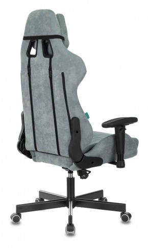 Кресло игровое Бюрократ VIKING KNIGHT LT28 FABRIC серо-голубой в Пуровске - purovsk.ok-mebel.com | фото 7