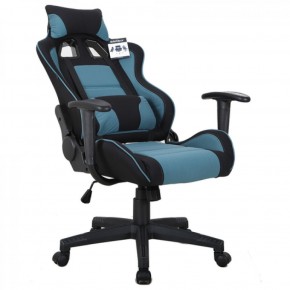 Кресло компьютерное BRABIX "GT Racer GM-100" (черное/голубое) 531818 в Пуровске - purovsk.ok-mebel.com | фото 4