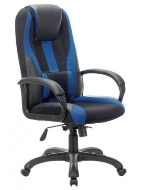 Кресло компьютерное BRABIX PREMIUM "Rapid GM-102" (экокожа/ткань, черное/синее) 532106 в Пуровске - purovsk.ok-mebel.com | фото 1