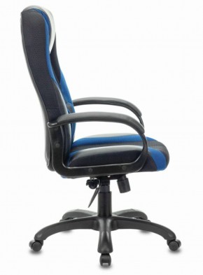 Кресло компьютерное BRABIX PREMIUM "Rapid GM-102" (экокожа/ткань, черное/синее) 532106 в Пуровске - purovsk.ok-mebel.com | фото 3