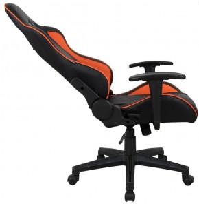 Кресло компьютерное BRABIX "GT Racer GM-100" (черное/оранжевое) 531925 в Пуровске - purovsk.ok-mebel.com | фото 4