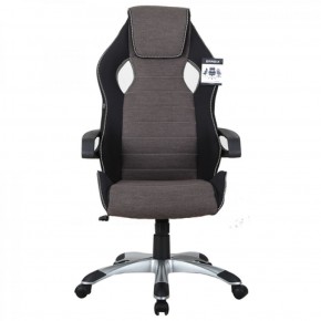 Кресло компьютерное BRABIX Techno GM-002 (ткань) черное/серое, вставки белые (531815) в Пуровске - purovsk.ok-mebel.com | фото 3