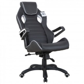 Кресло компьютерное BRABIX Techno Pro GM-003 (экокожа черное/серое, вставки серые) 531814 в Пуровске - purovsk.ok-mebel.com | фото 4