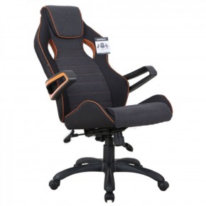 Кресло компьютерное BRABIX Techno Pro GM-003 (ткань черное/серое, вставки оранжевые) 531813 в Пуровске - purovsk.ok-mebel.com | фото 8