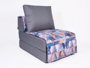 Кресло-кровать бескаркасное Харви (серый-сноу деним) в Пуровске - purovsk.ok-mebel.com | фото