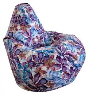 Кресло-мешок Цветы L в Пуровске - purovsk.ok-mebel.com | фото 1