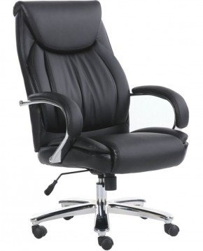 Кресло офисное BRABIX PREMIUM "Advance EX-575" (хром, экокожа, черное) 531825 в Пуровске - purovsk.ok-mebel.com | фото
