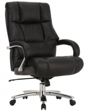 Кресло офисное BRABIX PREMIUM "Bomer HD-007" (рециклированная кожа, хром, черное) 531939 в Пуровске - purovsk.ok-mebel.com | фото 1