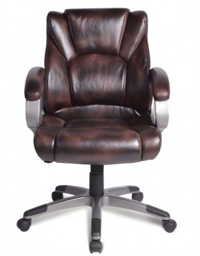 Кресло офисное BRABIX "Eldorado EX-504" (коричневое) 530875 в Пуровске - purovsk.ok-mebel.com | фото 4
