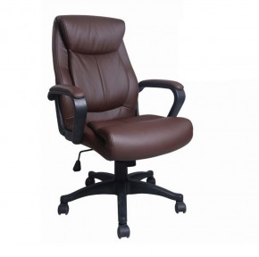 Кресло офисное BRABIX "Enter EX-511" (экокожа/коричневая) 531163 в Пуровске - purovsk.ok-mebel.com | фото 1