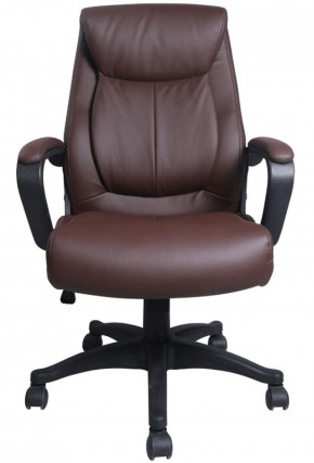Кресло офисное BRABIX "Enter EX-511" (экокожа/коричневая) 531163 в Пуровске - purovsk.ok-mebel.com | фото 3