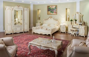 Кровать 1600 Мона Лиза (крем) в Пуровске - purovsk.ok-mebel.com | фото 5