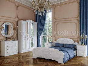 МАРИЯ Кровать 1,6м (белый) в Пуровске - purovsk.ok-mebel.com | фото 2