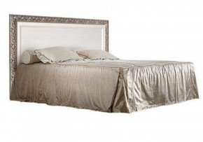 Кровать 2-х спальная (1,4 м) Тиффани штрих-лак/серебро (ТФКР140-1) в Пуровске - purovsk.ok-mebel.com | фото