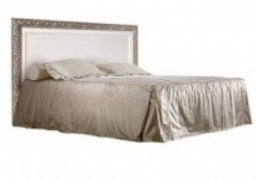 Кровать 2-х спальная (1,8 м) Тиффани штрих-лак/серебро с подъемным механизмом (ТФКР180-1[3]) в Пуровске - purovsk.ok-mebel.com | фото
