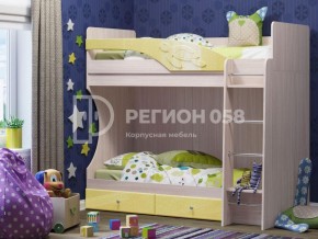 Кровать Бемби МДФ (фасад 3D) в Пуровске - purovsk.ok-mebel.com | фото 1