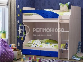 Кровать Бемби МДФ (фасад 3D) в Пуровске - purovsk.ok-mebel.com | фото 3