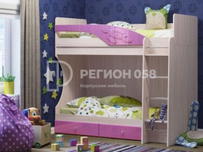 Кровать Бемби МДФ (фасад 3D) в Пуровске - purovsk.ok-mebel.com | фото 9