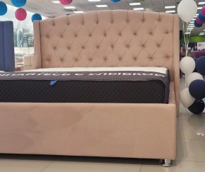 Кровать Франческа + Решетка+ПМ+Дно (1200) в Пуровске - purovsk.ok-mebel.com | фото 2