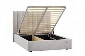 Кровать Ingrid 1400 с основанием и ПМ (Ультра Смог) Модель 312 в Пуровске - purovsk.ok-mebel.com | фото 2