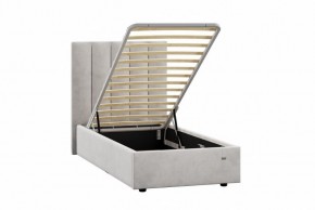 Кровать Ingrid 900 с основанием и ПМ (Ультра Смог) Модель 312 в Пуровске - purovsk.ok-mebel.com | фото 2