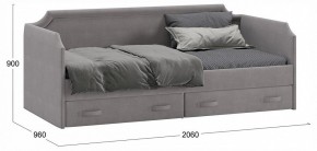 Кровать Кантри ТД-308.12.02 в Пуровске - purovsk.ok-mebel.com | фото 3