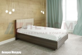 Кровать КР-1012 с мягким изголовьем в Пуровске - purovsk.ok-mebel.com | фото