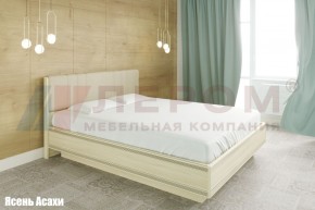 Кровать КР-1013 с мягким изголовьем в Пуровске - purovsk.ok-mebel.com | фото