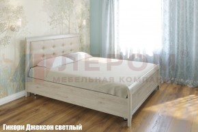 Кровать КР-2033 с мягким изголовьем в Пуровске - purovsk.ok-mebel.com | фото 1