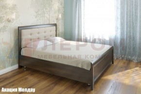 Кровать КР-2034 с мягким изголовьем в Пуровске - purovsk.ok-mebel.com | фото 3
