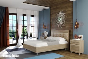 Кровать КР-2854 с мягким изголовьем в Пуровске - purovsk.ok-mebel.com | фото 2