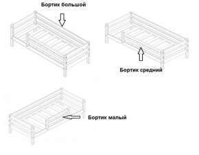 Кровать одноярусная Сонечка (800*1900) модульная в Пуровске - purovsk.ok-mebel.com | фото 3