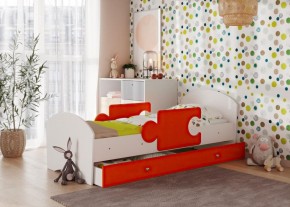 Кровать "Мозайка" на ламелях + бортики + ящики в Пуровске - purovsk.ok-mebel.com | фото 3