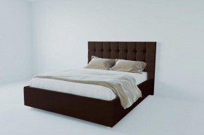 Кровать Венеция без основания 800 (экокожа коричневая) в Пуровске - purovsk.ok-mebel.com | фото