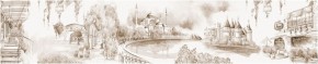 Кухонный фартук с тиснением «бетон» матовый KMB 025 (3000) в Пуровске - purovsk.ok-mebel.com | фото