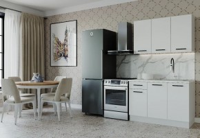 Кухонный гарнитур Белый Глянец 1200 (Стол. 38мм) в Пуровске - purovsk.ok-mebel.com | фото