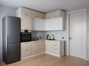 Кухонный гарнитур Демо 2200*1700 (Стол. 38мм) в Пуровске - purovsk.ok-mebel.com | фото
