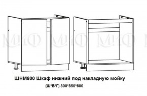 ЛИЗА-2 Кухонный гарнитур 1,6 Белый глянец холодный в Пуровске - purovsk.ok-mebel.com | фото 6
