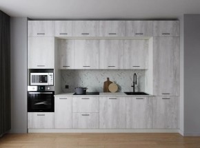 Кухонный гарнитур Пайн 3400 (Стол. 38мм) в Пуровске - purovsk.ok-mebel.com | фото
