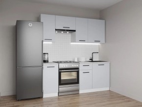 Кухонный гарнитур Смоки 2000 (Стол. 38 мм) в Пуровске - purovsk.ok-mebel.com | фото