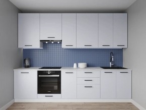 Кухонный гарнитур Смоки 2400 h950 (Стол. 38 мм) в Пуровске - purovsk.ok-mebel.com | фото