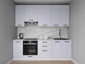 Кухонный гарнитур Смоки 3000 h950 (Стол. 38 мм) в Пуровске - purovsk.ok-mebel.com | фото