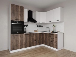 Кухонный гарнитур Старое Дерево 2400*1600 (Стол. 38мм) в Пуровске - purovsk.ok-mebel.com | фото