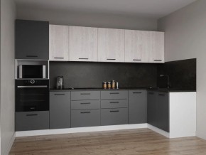 Кухонный гарнитур угловой Санторини 3200*1400 (Стол. 38мм) в Пуровске - purovsk.ok-mebel.com | фото